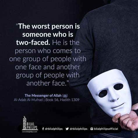 quotes about being two faced.